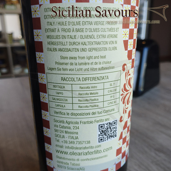 Olio Extra Vergine D'Oliva