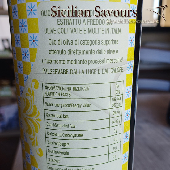 Olio Extra Vergine D'Oliva