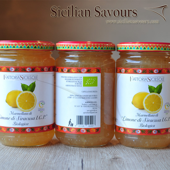 Marmellata BIO Limoni di Siracusa IGP
